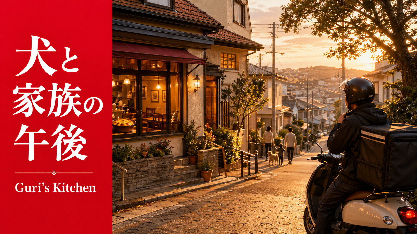 みたけ台のGuri’s Kitchenを、犬と家族が穏やかに過ごせる街の居場所として配達員目線で記録するローカル観察記事のサムネイル
