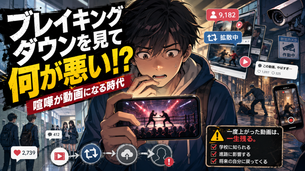 ブレイキングダウンを見て何が悪い!?